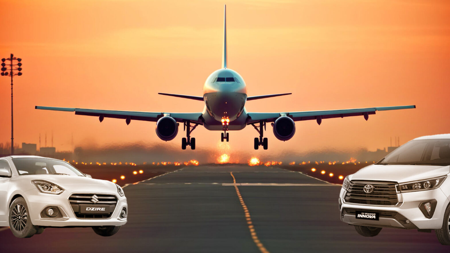 Airport Pickup and Drop Taxi Service in Chandigarh | Green Cabs
